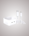 Cargador Doble USB-C/ LIGHTING